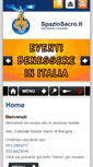 Mobile Screenshot of cellulare.spaziosacro.it